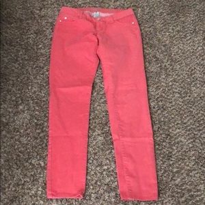 Pink long pants